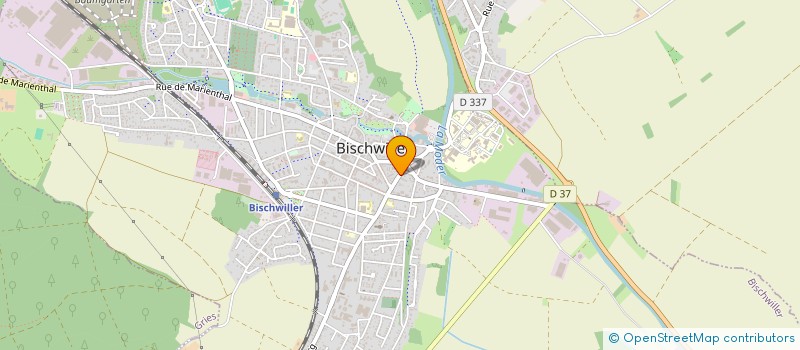 localisation de l'entreprise MADAME MARJORIE HUBER  BISCHWILLER