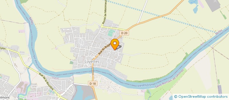 localisation de l'entreprise MADAME MARJORIE HUMEZ  LOYETTES