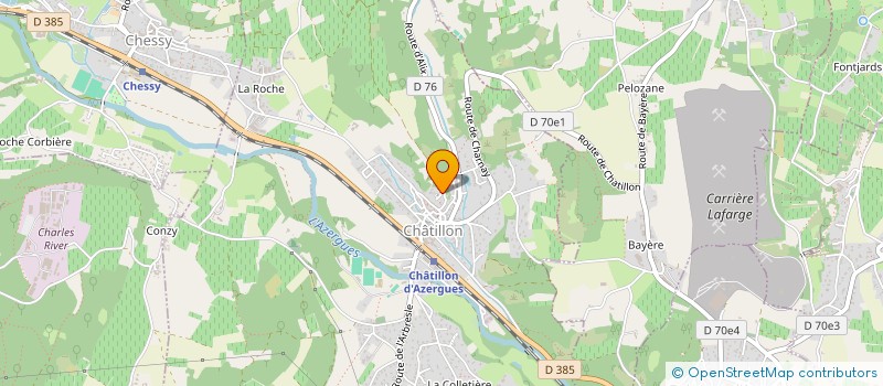 localisation de l'entreprise MADAME MARJORIE HURSUL  CHATILLON