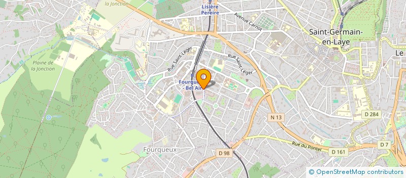 localisation de l'entreprise MADAME MARJORIE JACOB  SAINT-GERMAIN-EN-LAYE