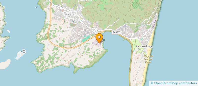 localisation de l'entreprise MADAME MARJORIE JALLAT  LEUCATE