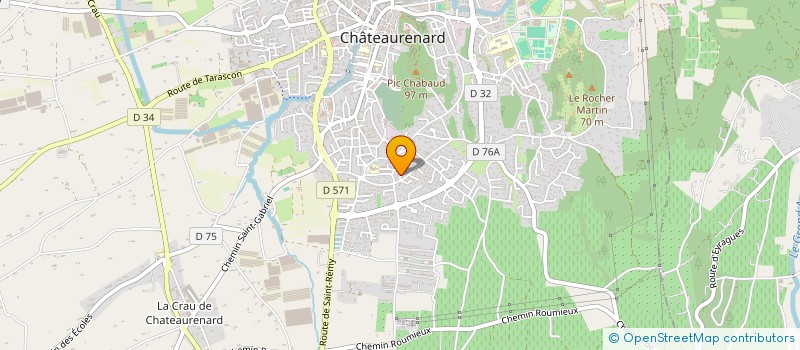 localisation de l'entreprise MADAME MARJORIE JULIEN à CHATEAURENARD