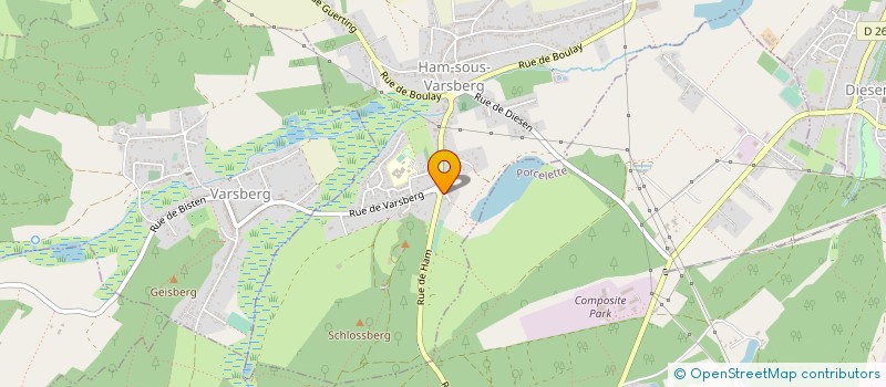 localisation de l'entreprise MADAME MARJORIE KOERNER  HAM-SOUS-VARSBERG