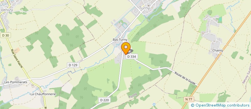 localisation de l'entreprise MADAME MARJORIE KWAPIS  TURNY