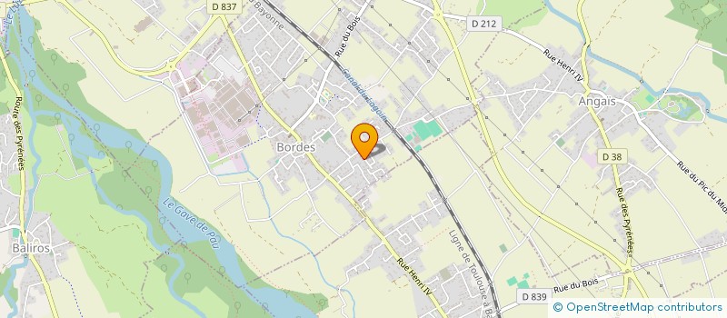 localisation de l'entreprise MADAME MARJORIE LANGENDORF  BORDES