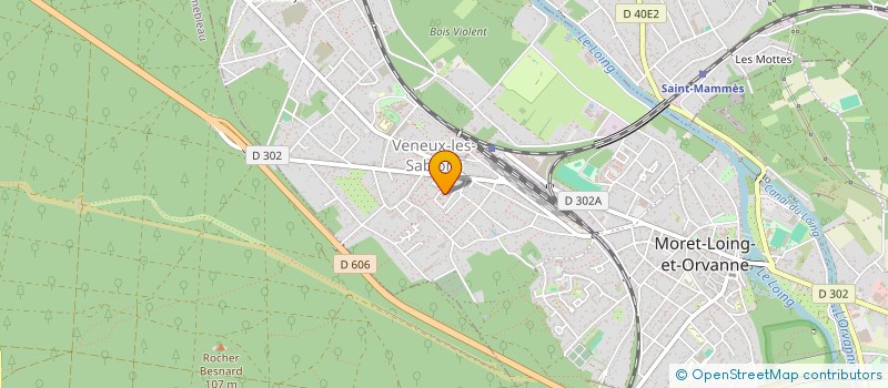 localisation de l'entreprise MADAME MARJORIE LAURA DELOIRE  MORET-LOING-ET-ORVANNE