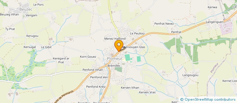 localisation de l'entreprise MADAME MARJORIE LE PAPE  PLOMEUR