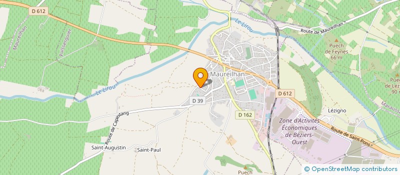 localisation de l'entreprise MADAME MARJORIE LECLERC  MONTADY