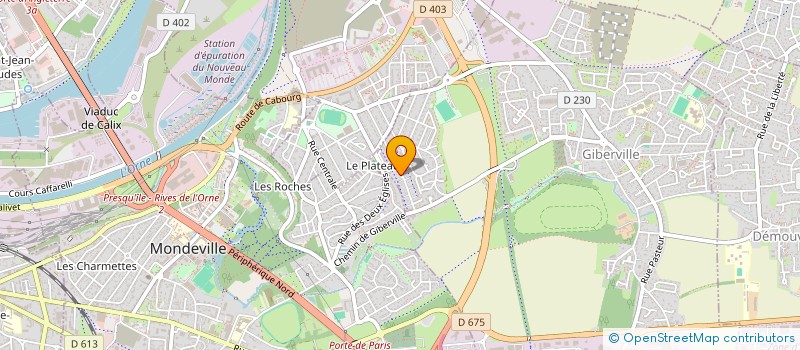 localisation de l'entreprise MADAME MARJORIE LECONTE  GIBERVILLE