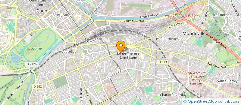localisation de l'entreprise MADAME MARJORIE LEJEUNE à CAEN