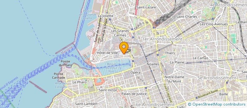 localisation de l'entreprise MADAME MARJORIE LEMAIRE à MARSEILLE