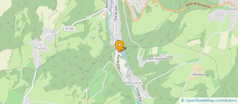 localisation de l'entreprise MADAME MARJORIE LEY  MESLIERES