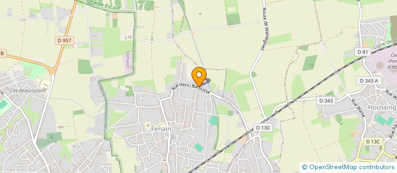 localisation de l'entreprise MADAME MARJORIE LHERMET  FENAIN