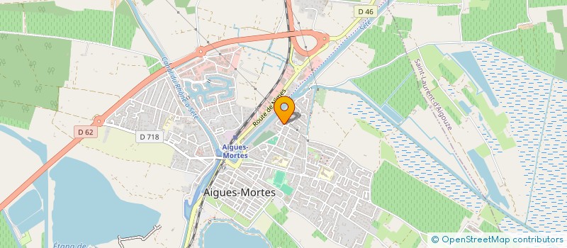 localisation de l'entreprise MADAME MARJORIE LONES  SAINT-LAURENT-D'AIGOUZE