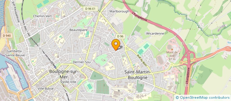 localisation de l'entreprise MADAME MARJORIE LORTHIOIR  ST MARTIN BOULOGNE