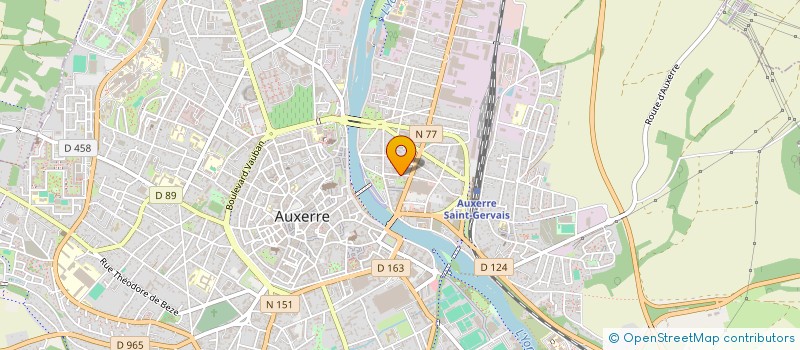 localisation de l'entreprise MADAME MARJORIE LOUZON à AUXERRE