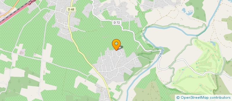 localisation de l'entreprise MADAME MARJORIE LUTHRINGER à VIDAUBAN