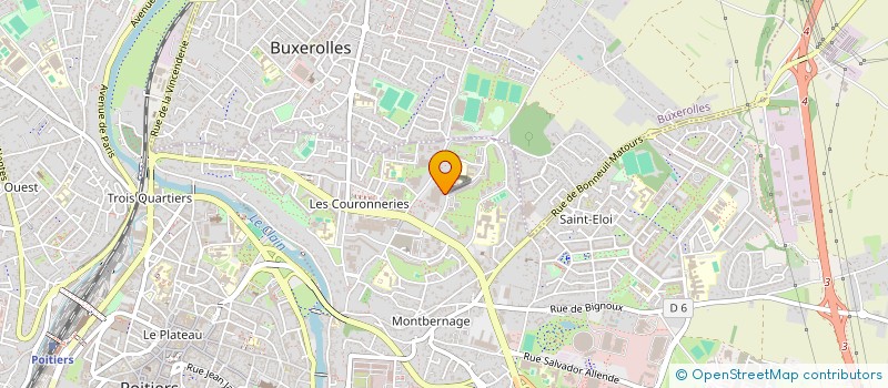 localisation de l'entreprise MADAME MARJORIE MALITE  POITIERS