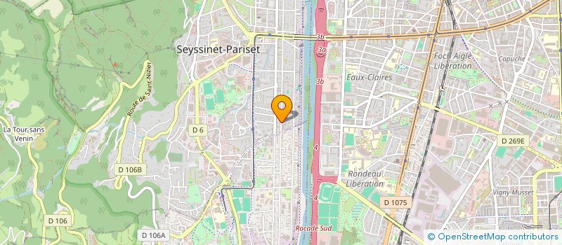 localisation de l'entreprise MADAME MARJORIE MARC à GRENOBLE