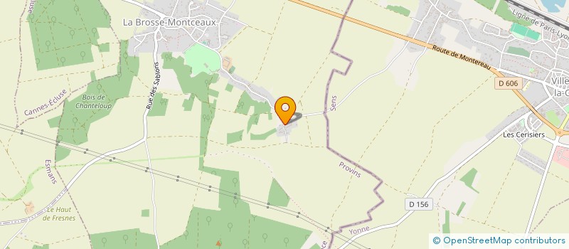 localisation de l'entreprise MADAME MARJORIE MARCHETTO  LA BROSSE-MONTCEAUX