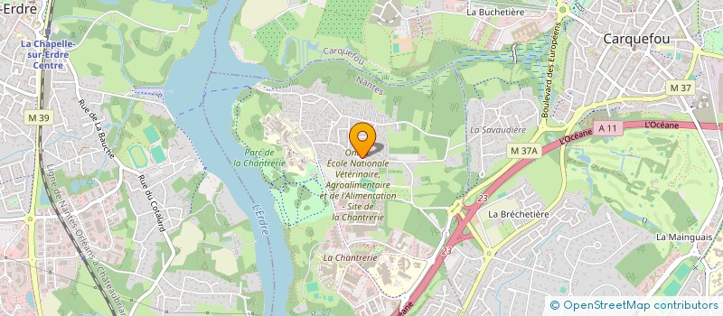 localisation de l'entreprise MADAME MARJORIE MATHIEU à NANTES