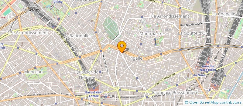 localisation de l'entreprise MADAME MARJORIE MATHIEU  PARIS