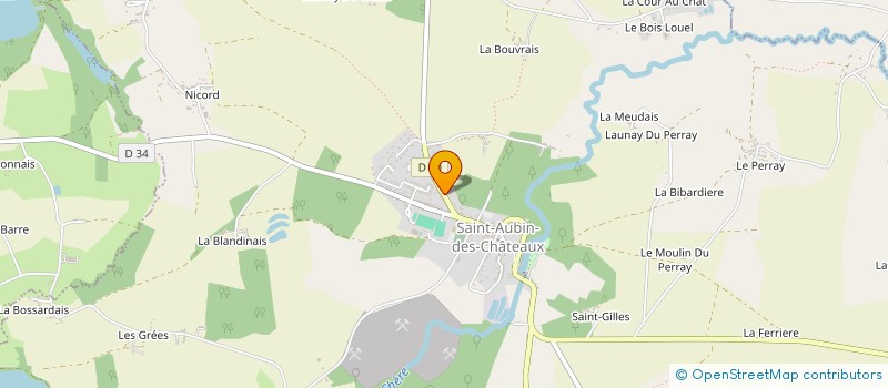 localisation de l'entreprise MADAME MARJORIE MENARD à SAINT-AUBIN-DES-CHATEAUX
