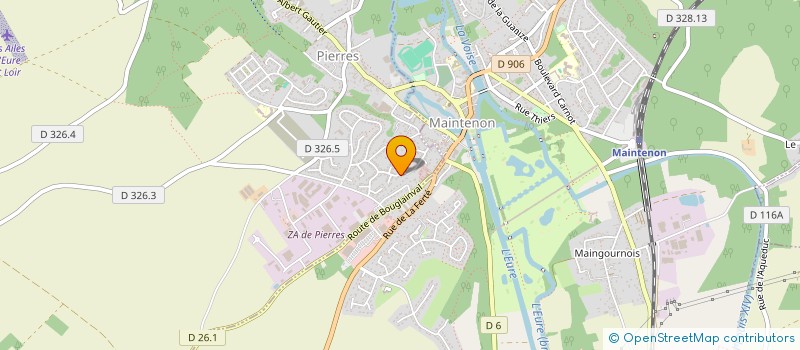 localisation de l'entreprise MADAME MARJORIE MENDRYTZKI  PIERRES