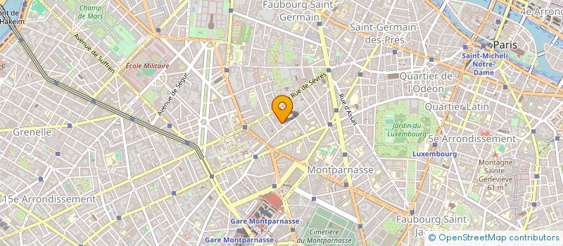 localisation de l'entreprise MADAME MARJORIE MERLI  PARIS