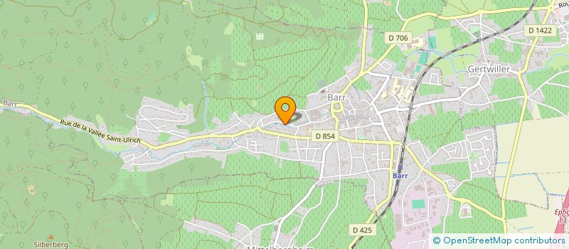 localisation de l'entreprise MADAME MARJORIE MEYER  STRASBOURG