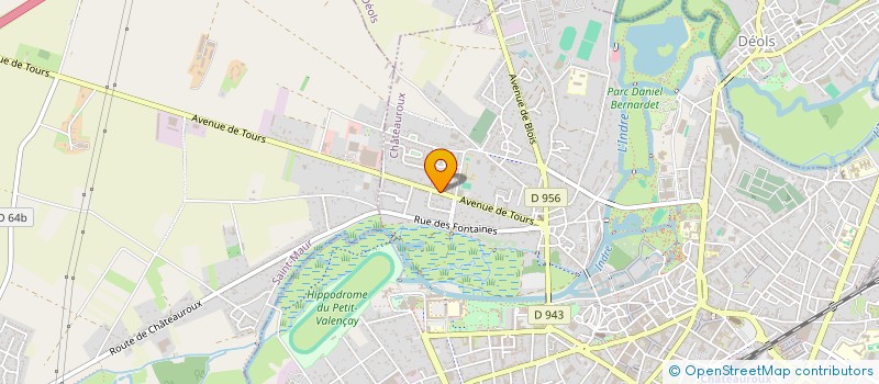 localisation de l'entreprise MADAME MARJORIE MICHAUT à CHATEAUROUX