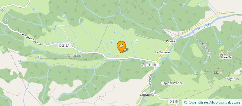 localisation de l'entreprise MADAME MARJORIE MONNEREAU  CLERMONT