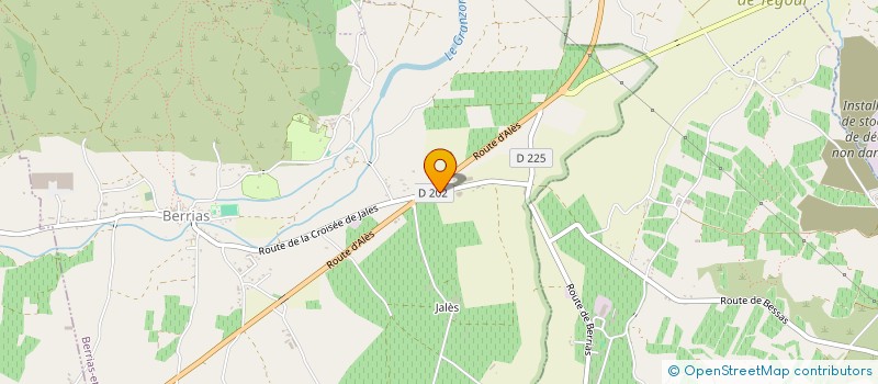 localisation de l'entreprise MADAME MARJORIE MORIN  BERRIAS-ET-CASTELJAU