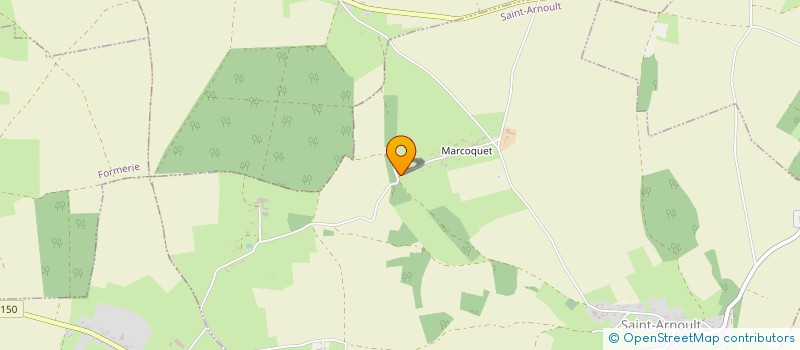 localisation de l'entreprise MADAME MARJORIE MOULINEUF à SAINT-ARNOULT