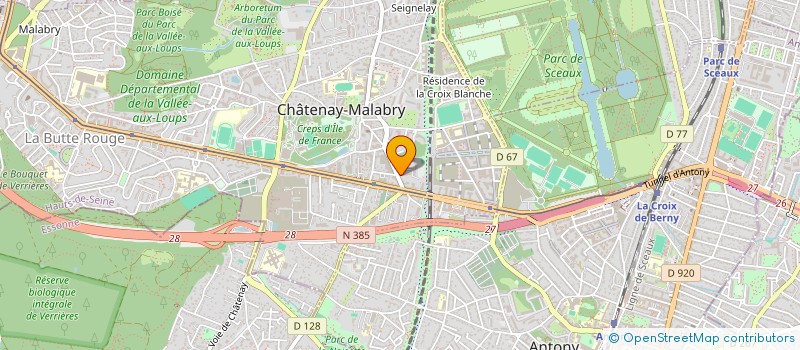 localisation de l'entreprise MADAME MARJORIE NATSIRA à CHATENAY-MALABRY