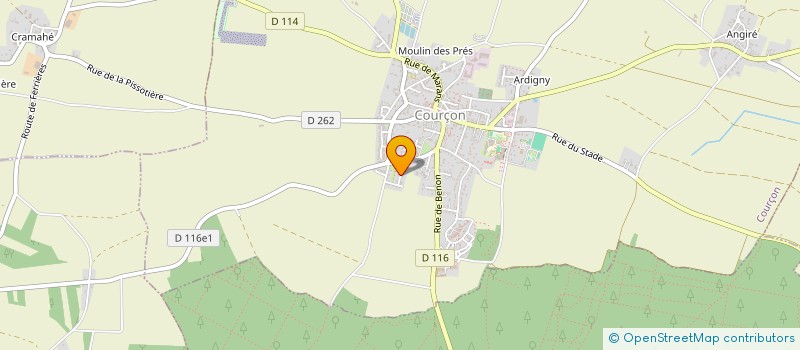 localisation de l'entreprise MADAME MARJORIE NAUD  COURCON