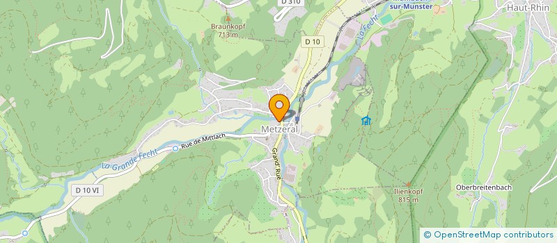localisation de l'entreprise MADAME MARJORIE NGUYEN à BREITENBACH-HAUT-RHIN
