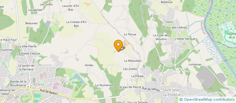 localisation de l'entreprise MADAME MARJORIE NOEL  ALLAIRE