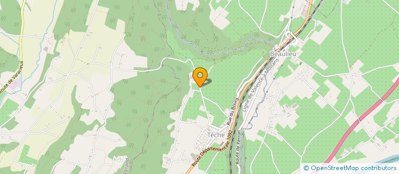 localisation de l'entreprise MADAME MARJORIE ODEYER  TECHE