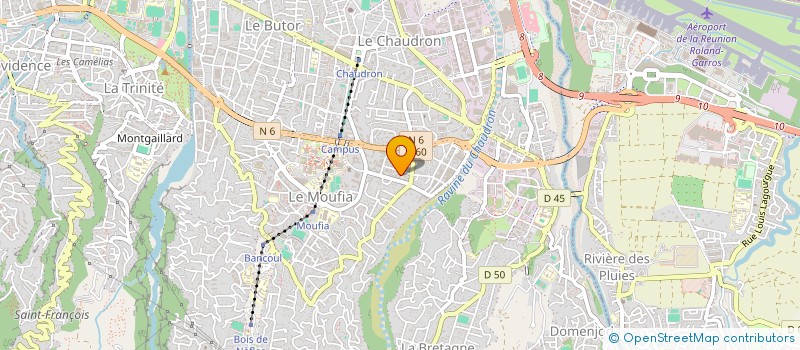 localisation de l'entreprise MADAME MARJORIE ORANGE  SAINT-DENIS