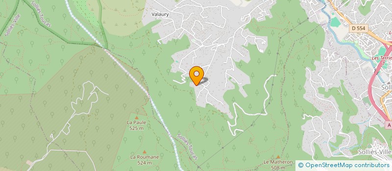 localisation de l'entreprise MADAME MARJORIE PARIS  LA VALETTE-DU-VAR