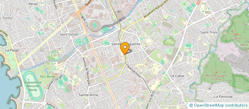 localisation de l'entreprise MADAME MARJORIE PELLERIN à MARSEILLE