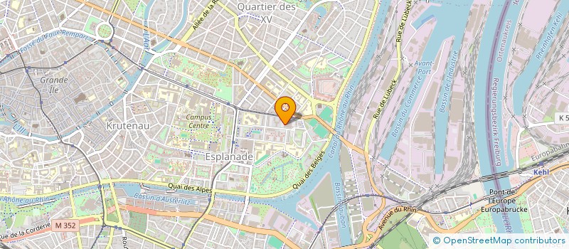 localisation de l'entreprise MADAME MARJORIE PERRIN à STRASBOURG