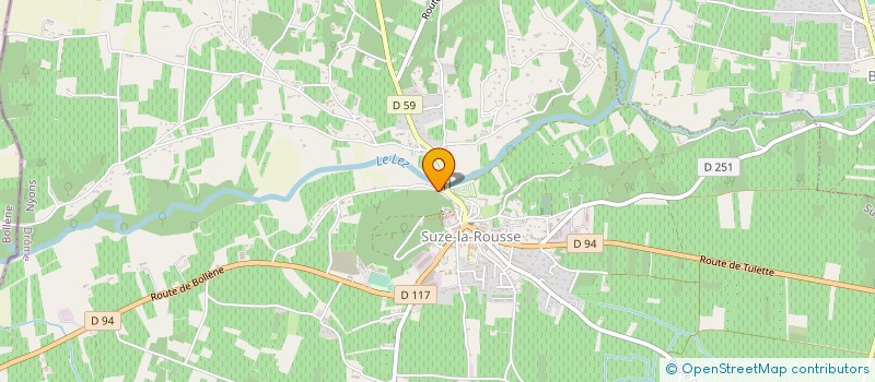 localisation de l'entreprise MADAME MARJORIE PIGEAULT  SUZE-LA-ROUSSE