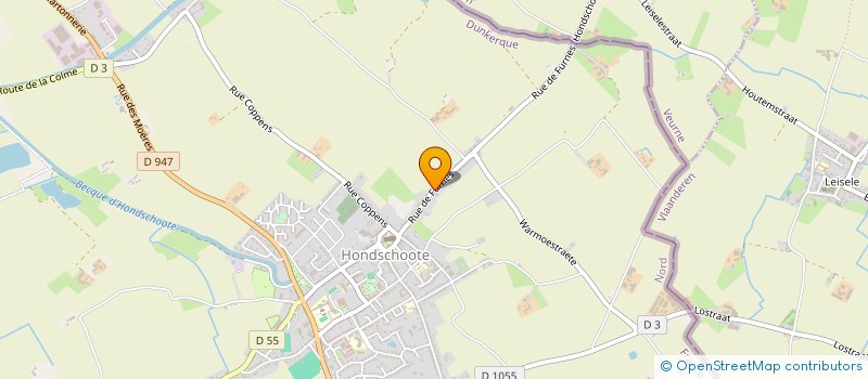 localisation de l'entreprise MADAME MARJORIE PLACART  GHYVELDE