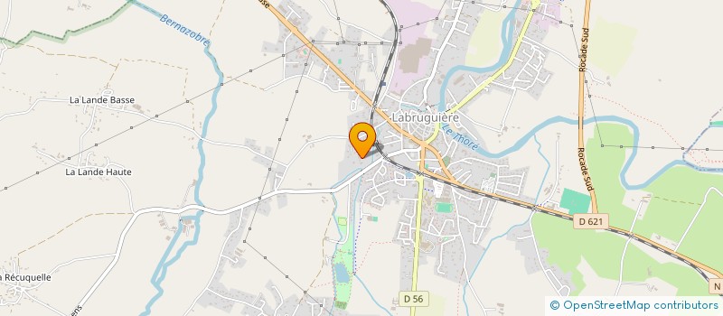 localisation de l'entreprise MADAME MARJORIE PONS  LABRUGUIERE