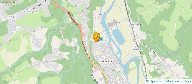 localisation de l'entreprise MADAME MARJORIE QUINTIN  USTARITZ