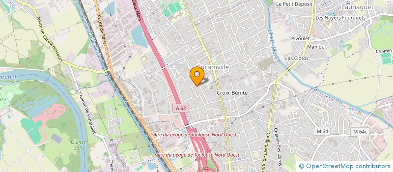 localisation de l'entreprise MADAME MARJORIE RAYMOND  MONTAUBAN