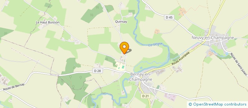 localisation de l'entreprise MADAME MARJORIE REBEUH  BERNAY-NEUVY-EN-CHAMPAGNE