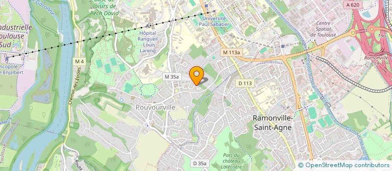 localisation de l'entreprise MADAME MARJORIE RIMONDI  TOULOUSE
